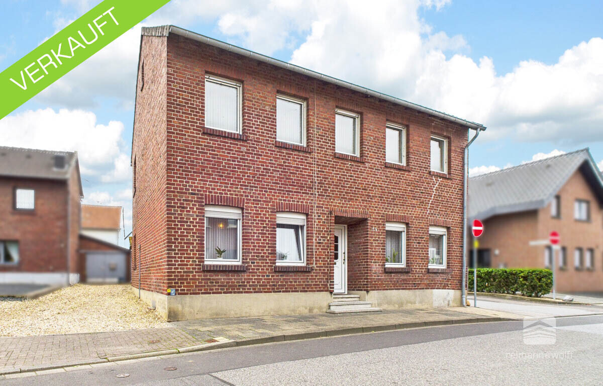 VERKAUFT<br>Wassenberg-Orsbeck<br>Backsteincharme trifft Zukunft.