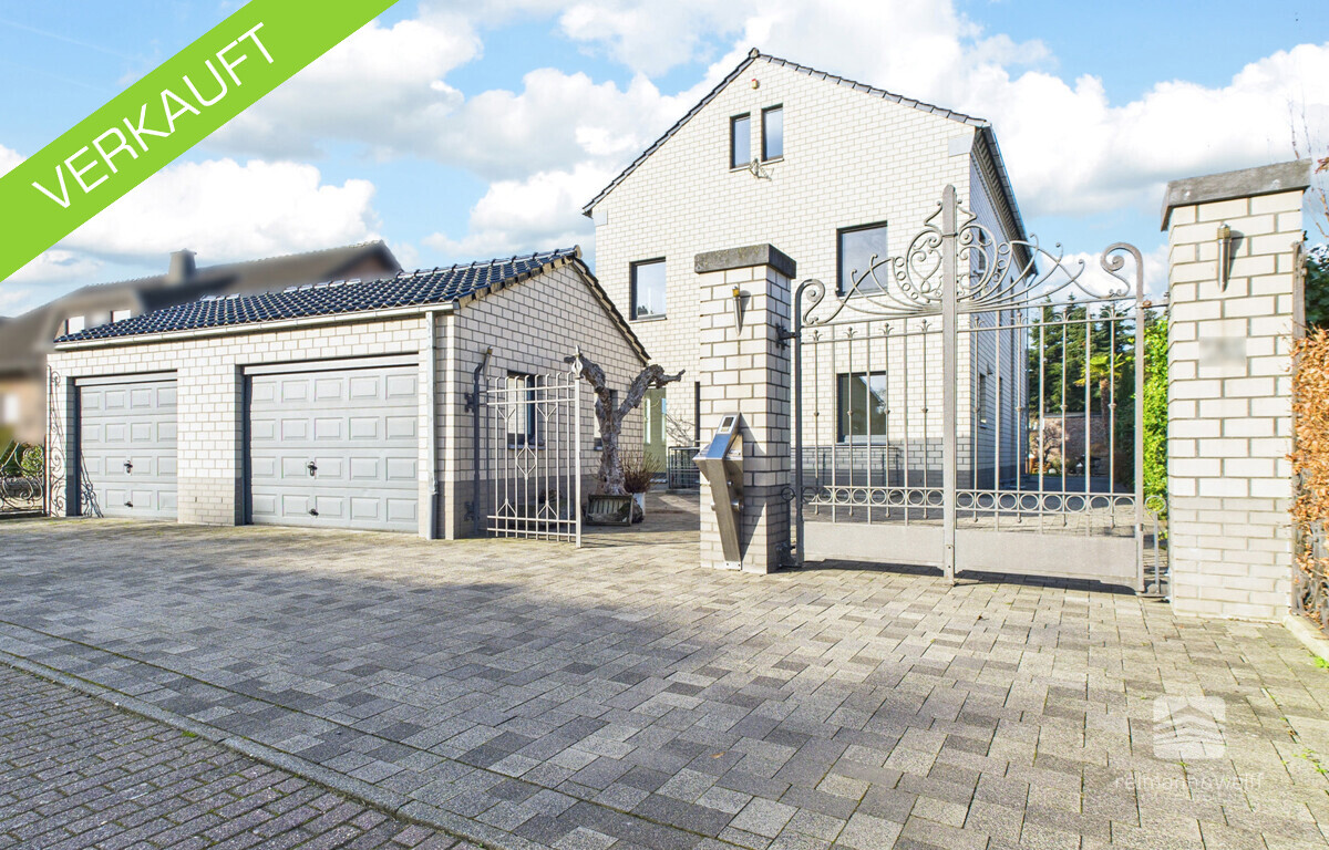 VERKAUFT Waldfeucht: Architektur pur. Exklusives Wohnjuwel mit Einliegerwohnung.