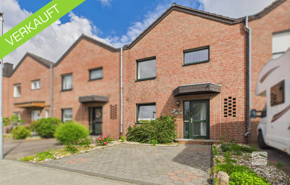 VERKAUFT<br>Erkelenz-Stadt<br>Ihr grünes Zuhause im Herzen der Stadt.